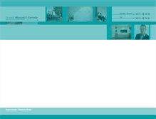Tablet Screenshot of hautarzt-duesseldorf.de